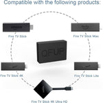Usb Power Cord Power Adapter For Fire Tv Stick,Powers Fire Stick Directly Form Your Tv'S Usb Port?Eliminates The Ac Outlet And The Long Power Cable