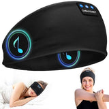 Sleep Headphones Wireless Bluetooth 5.4 Headband, Sports Earphones Sleep Earbuds With Hd Stereo Speaker Microphone For Workout Jogging Yoga Insomnia Air Travel Meditation Unique Gifts Black