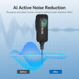 AI Active Noise Cancelling Two Way Radio Headset, Rechargeable, for RT22 RT21 H-777H RT68, Compatible with Pxton, Baofeng, Kenwood Walkie Talkie,