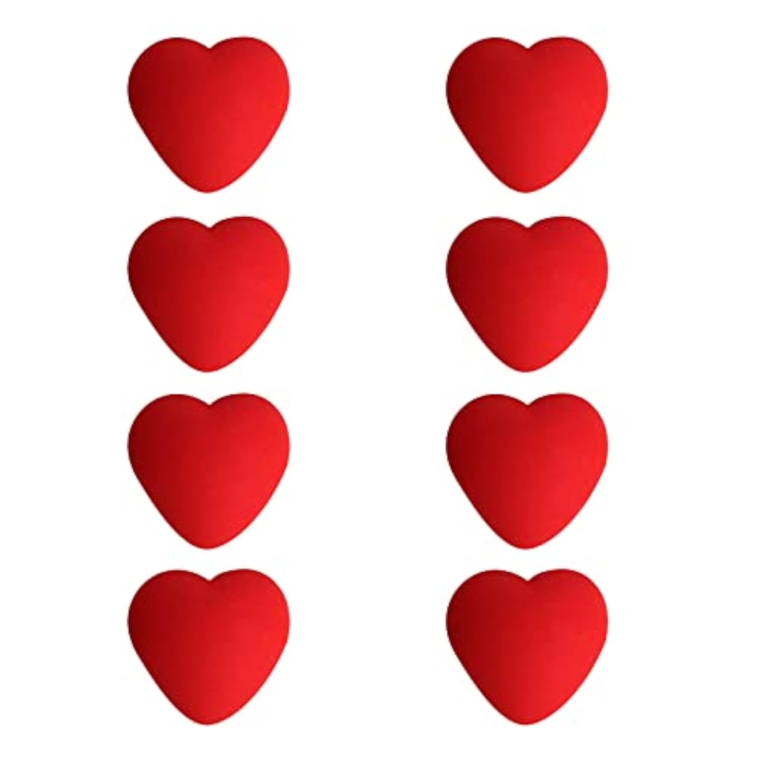 20Pcs Single Hole Heart Shape Buttons Resin Buttons For Sewing Decorat
