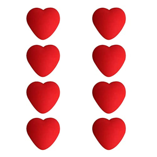 20Pcs Single Hole Heart Shape Buttons Resin Buttons For Sewing Decorat