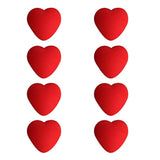 20Pcs Single Hole Heart Shape Buttons Resin Buttons For Sewing Decorat