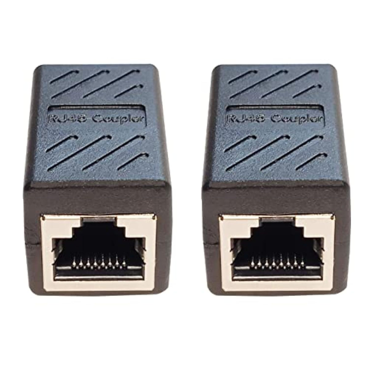 Rj45 In-Line Coupler Adapter Female To Female Ethernet Cable Extender 8-Pin Mo