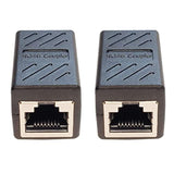 Rj45 In-Line Coupler Adapter Female To Female Ethernet Cable Extender 8-Pin Mo
