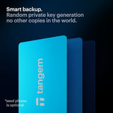 Wallet Pack Of 3 - Secure Crypto Wallet - Trusted Cold Storage For Bitcoin, Ethereum, Nft'S & More Coins - 100% Offline Hardware (Electric Night/Hyperblue)