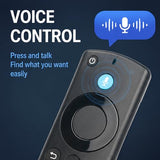 Voice Replacement Remote for Insignia Toshiba Fire Smart TVs, Compatible with TV-Stick Controller