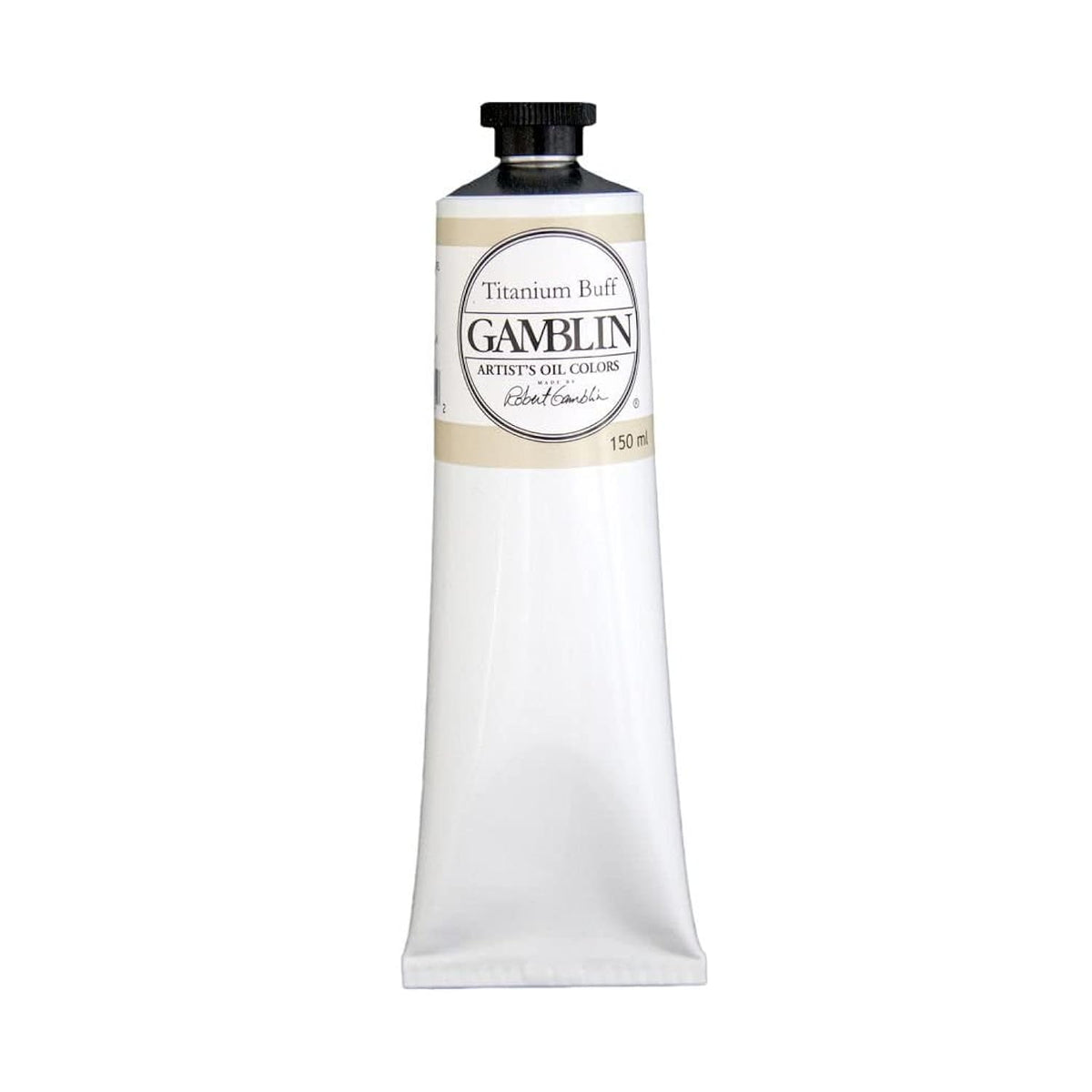 Gamblin Artist Oil, 150ml Tube, Titanium Buff (2815)