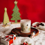 Christmas Scented Jar Candle - 6Oz Soy Wax Candle - Sweet Christmas Infused With Sweet Pine Aroma - With Beautiful Keepsake Box Special For Christmas/Holiday Gifts