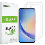 Screen Protector For  Galaxy A35 5G, [3 Pack] Tempered Glass with 9H Hardness, Anti-Scratch, Bubble-Free