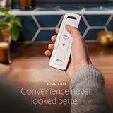 Remote Situo 1 Pure 74300 RTS Single Channel Remote Control for 1 Motorized Shade or Group RTS Only (Not Zigbee/Wi-Fi/Z-Wave) Includes Wall Holder