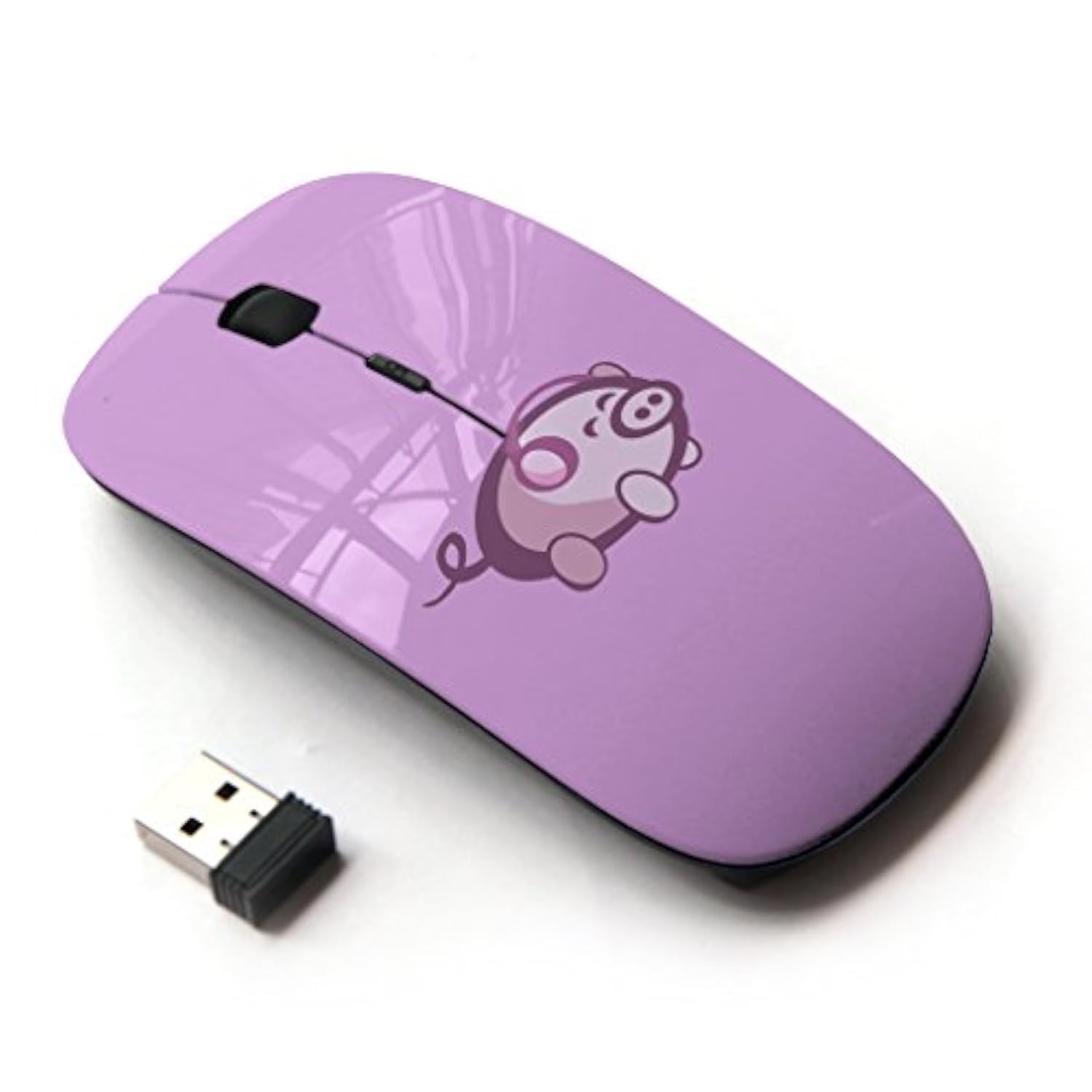 [ Optical 2.4G Wireless Mouse [ Cute Pink Music Pig ]