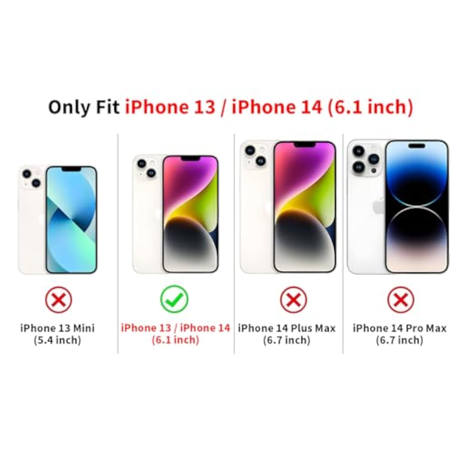 Cute Bow Phone Case For Iphone 13 / Iphone 14 Case 6.1", Aesthetic Coquette Ribbon Bowknot Pattern Print Design 2-In-1 Matte Phone Cover Shockproof Soft Tpu Hard Pc Protection Girls Women Funda