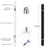 Stylus Pens For Touchscreen,2 Pack High Sensitivity & Precision Magnetic Disc Stylus Pen For Ipad/Apple/Iphone/Samsung/Android All Capacitive Touch Screen