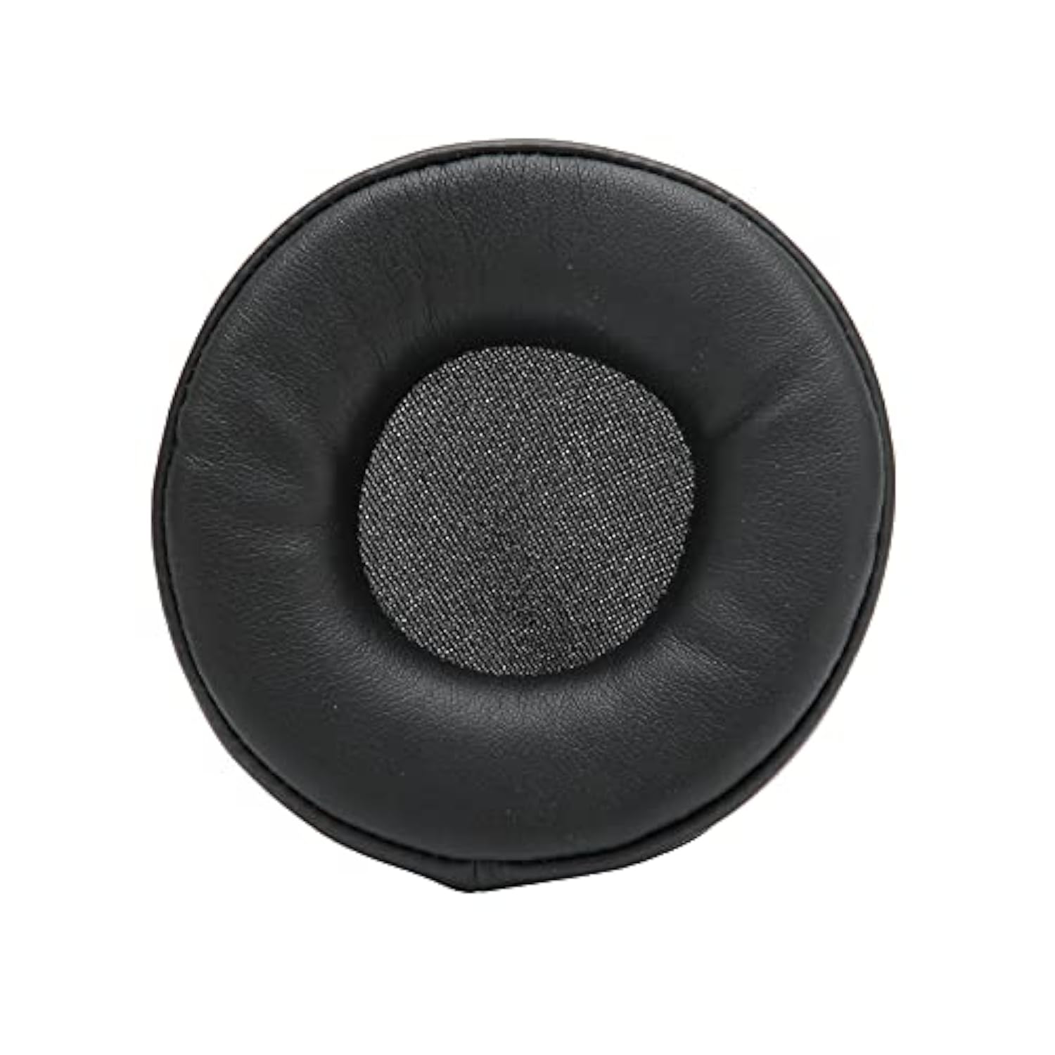 Headphone Earpads, 75Mm Diameter Universal Stereo Headphone Ear Covers With Sponge And Leather Ear Cushions For Comfortable Listening Experience, Replacement Earpad Accessories