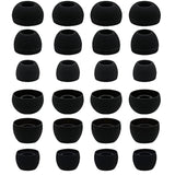 12 Pairs Silicone Replacement Earbud Ear Buds Tips Compatible With Skullcandy Sesh Evo And Other 3.8Mm To 5.5Mm Nozzle Earbuds Earphones, S/M/L Black