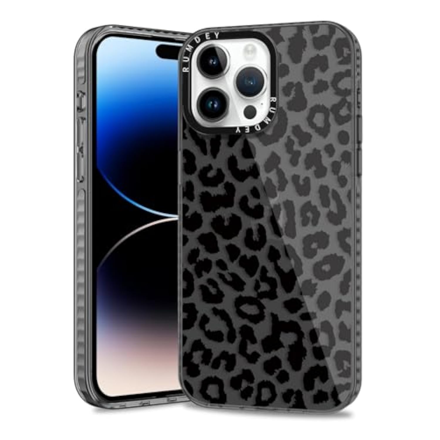 2 Pack Cheetah Print Cases For Iphone 13 / Iphone 14 Case 6.1 Inch, Clear Cute Coquette Fashion Leopard Patterns For Girls Women Funda With Shockproof Protection Silicone Soft Tpu Cover