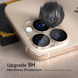 6-Pack iPhone 16 Pro/Pro Max Camera Lens Tempered Glass Protector Clear