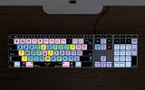 Final Cut Pro Backlit Pro Aluminum Keyboard - Macos - Us 150+ Shortcuts, Color-Coded, Backlit For Enhanced Visibility, Boosts Editing Speed By 40%, Designed For Final Cut Pro X