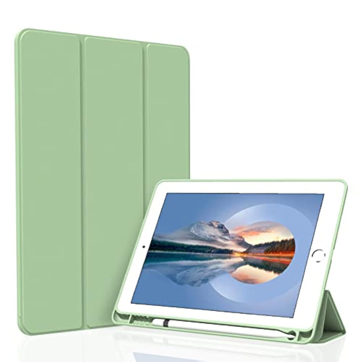 Case For Ipad 10.2 2021/2020/2019, Smart Lightweight Trifold Stand Cover, Auto
