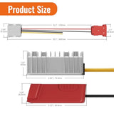 Step Down Converter 18V To 12V For Milwaukee M18 Power Wheel Battery Adapter Dc 12V 20A 240W Buck Converter Dc Voltage Regulator