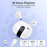 Earbuds Wireless Ear Buds for  Galaxy S26 Ultra Plus S26 A17 A16 5G S25 FE A15 A35 A26, Bluetooth 5.3 Headphones Bass Stereo in Ear