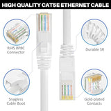 Cat5E Ethernet Patch Cable 150 Feet, Snagless Rj45 Computer Lan Network Intern