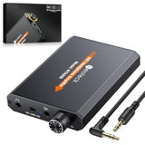 Portable 3.5Mm Headphone Amplifier Two-Stage Gain Switch, 16-150 Ohm, Aluminum Matte Surface