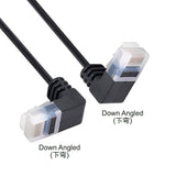Cy Cat6 Ethernet Cable Down Angled Rj45 Utp Network Cable Cat6A Lan Cable Patc