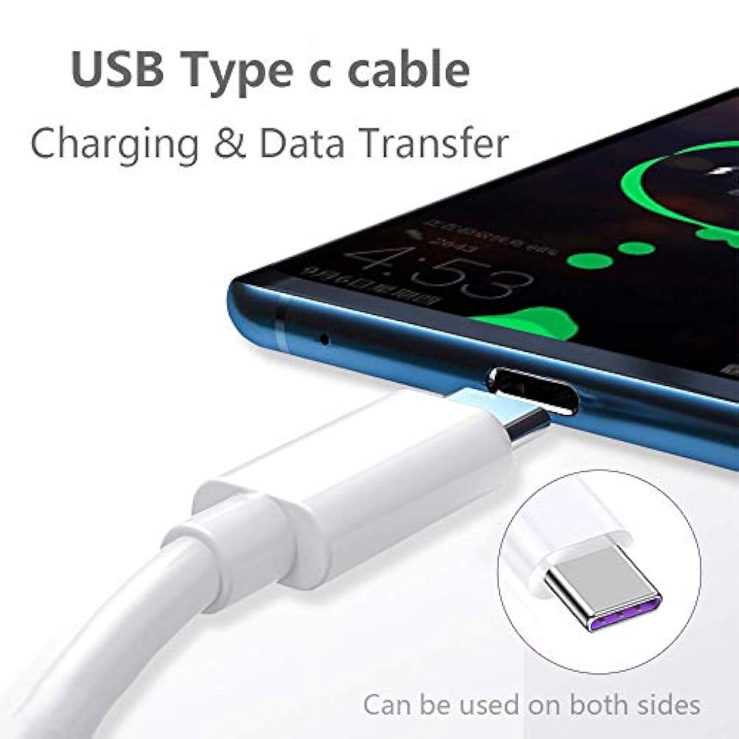 6.6Ft Usb Type C Cable Cord - For Samsung Galaxy S22 S21 S20 Tab A 10.1(2019),10.5(2018) Tablet,Tab S6 S5E(2019),S4 S3 9.7(2017)Tablet Usb Charger Samsung Tablet S10 S9 S8 Plus Samsung Charger Type C