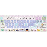 Keyboard Skin For 2021 2020 Microsoft Surface Laptop Go 12.4" & 2022 Surface L