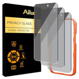 3 Pack Privacy Screen Protector For Iphone 16 Pro Max [6.9 Inch], Anti Spy Private Tempered Glass Anti-Scratch Case Friendly