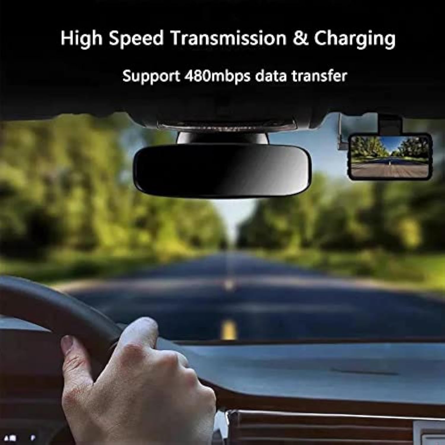 Dash Cam Power Cord, 9.8Ft 90 Degree Mini Usb Cable, Angle Mini Usb B Male To