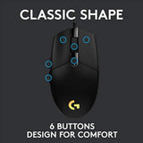 G102 2Nd Gen Light Sync Gaming Mouse, Wired, 8000 Dpi, 6 Programmable Buttons, Rgb, Black