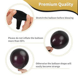 65Pcs 12 Inches Black Gold Confetti Balloons Kit, Metallic Gold And Black White Party Balloons With Ribbons For Birthday, Wedding, Baby Shower, Graduation, Happy New Year Decorations