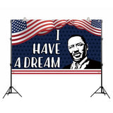 Martin Luther King Jr. Day Photo Backdrop for Photography I Have A Dream Banner African American Black History Month MLK Day Deocrations and Supplies for Home Classroom Office