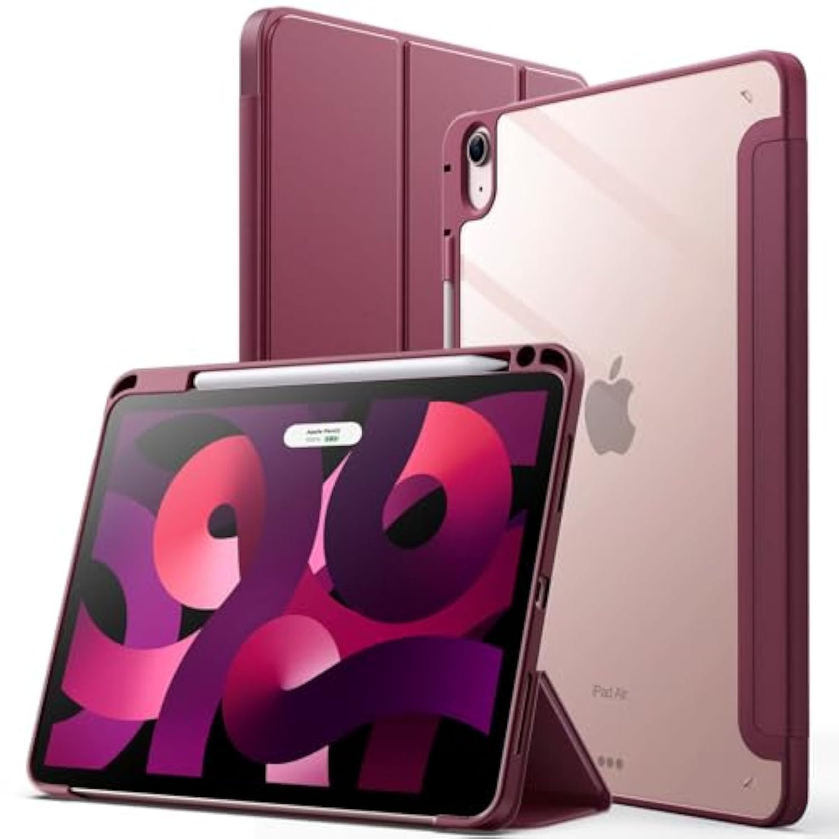 JETech Case for iPad Air 5/4 (2022/2020 5th/4th Generation 10.9-Inch) with Pen
