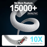 Usb C Cable, (3Ft, 3Pack) Usb C To Usb C Charging Cable, 100W/3A Fast Type C Nylon Braided Cord Compatible With Iphone 16/16 Pro/16 Pro Max/16 Plus/15, Ipad Pro 2021, Air5, Macbook Pro 2020