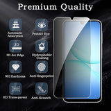 [2+2 Pack] Privacy Screen Protector for  Galaxy A17, Anti-Spy Shatterproof Tempered Glass with Camera Lens Tempered Glass 9H Hardness Bubble