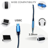 Usb-C To 3.5Mm Headphone Adapter Compatible With Iphone 16/15 Series, Galaxy S23/S22/S21/S20 Series, Pixel, Ipad Pro