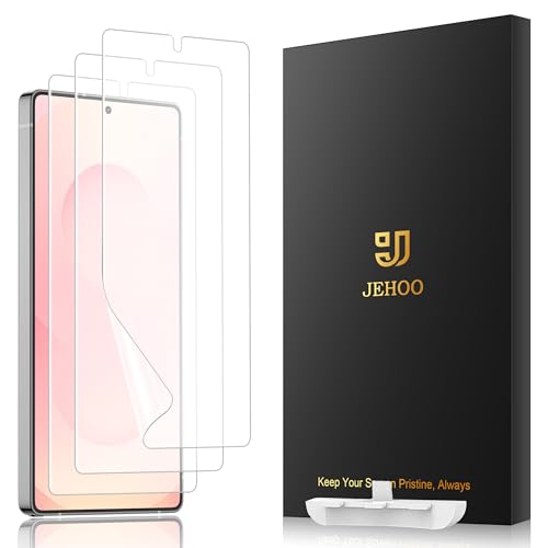 [3 Pack] for Galaxy S25 Plus Matte Screen Protector, Fingerprint Sensor Compatible, Anti-Glare Full Adhesive Flexible Film (Not Glass)