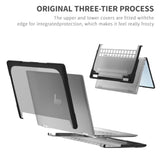 Protective Case For 14" Hp Envy X360 2-In-1 2K Touch-Screen Laptop 2024 Release- Shockproof Design Matte Finish Durable Cover With Tpu Edges Scratch-Resistant Stylish, Black