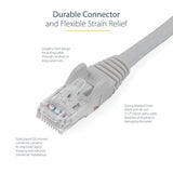 3Ft Cat6 Ethernet Cable - Gray Cat 6 Gigabit Ethernet Wire -650Mhz 100W Poe Rj