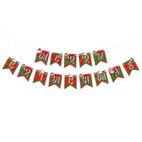 Merry Grinchmas Colorful Christmas Party Banner Kids Holiday Decorations