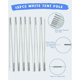 10ft x 7.5ft Adjustable Balloon Arch Frame Stand Kit for Party Decor