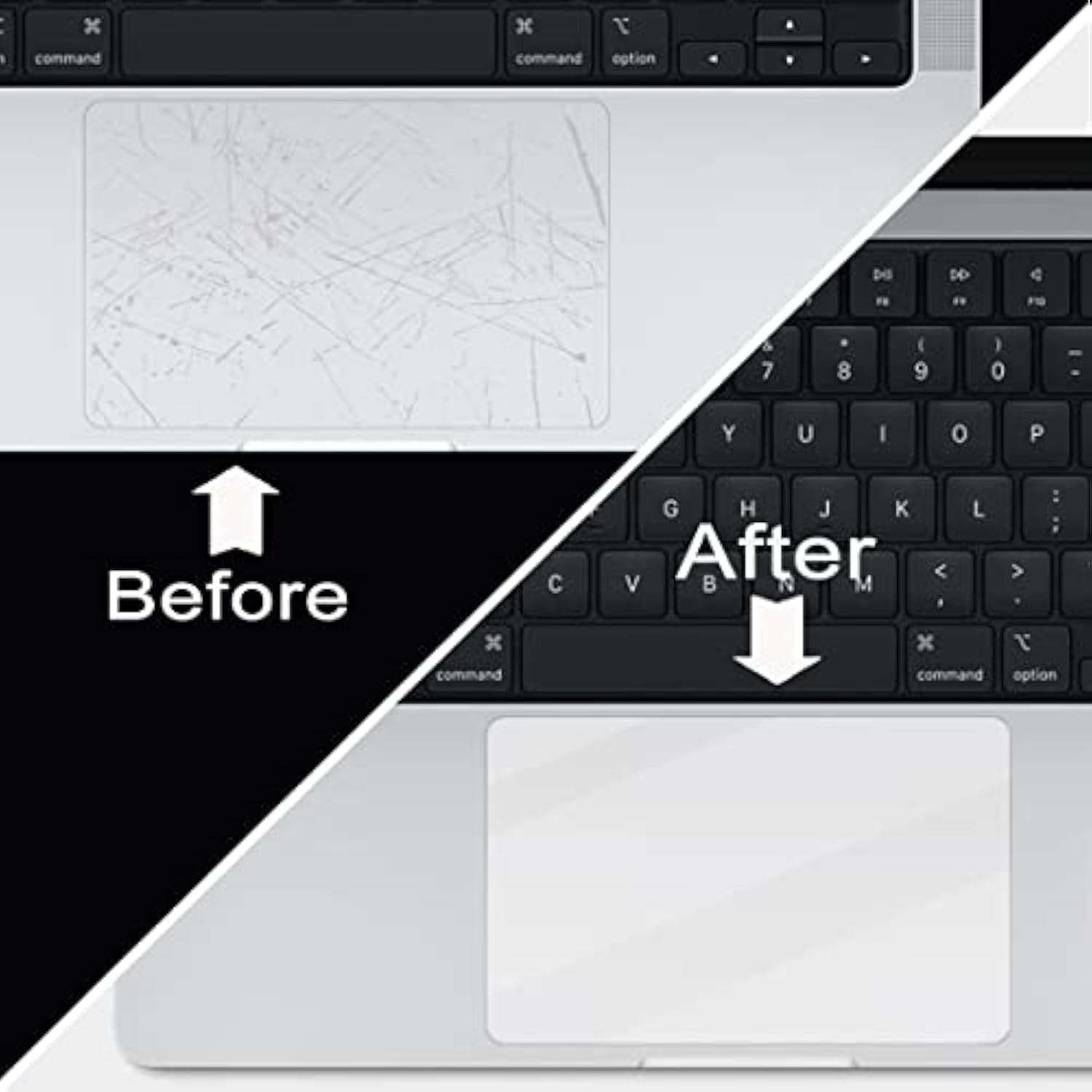 2 Pack Trackpad Protector For Macbook Air 15 Inch Trackpad Cover Unti-Scratch