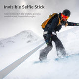59In Invisible Selfie Stick Tripod For Insta360 X5/X4/Go 3/X3/One Rs/One X2/One X/Go 2/One R/One, Ulanzi Tt52 Extension Pole Adjustable Waterproof Handle Grip For Gopro Dji Insta 360 And More