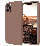 Compatible With Case For Iphone 11 Pro Max Case, Silicone [Camera Protecion] Upgraded Phone Case With Soft Anti-Scratch Microfiber Lining, 6.5 Inch Light Brown