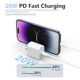 20W Fast Charger For Iphone 16E 15/16 Pro Max, Airpods 4 4Th, Airpods Pro 2Nd Gen,Beats Solo 4/Pill 2024/Powerbeats Pro 2 Usb Tpye C Charging Cord Cable Compatible Apple Tv Remote, Ipad 11 A16 2025