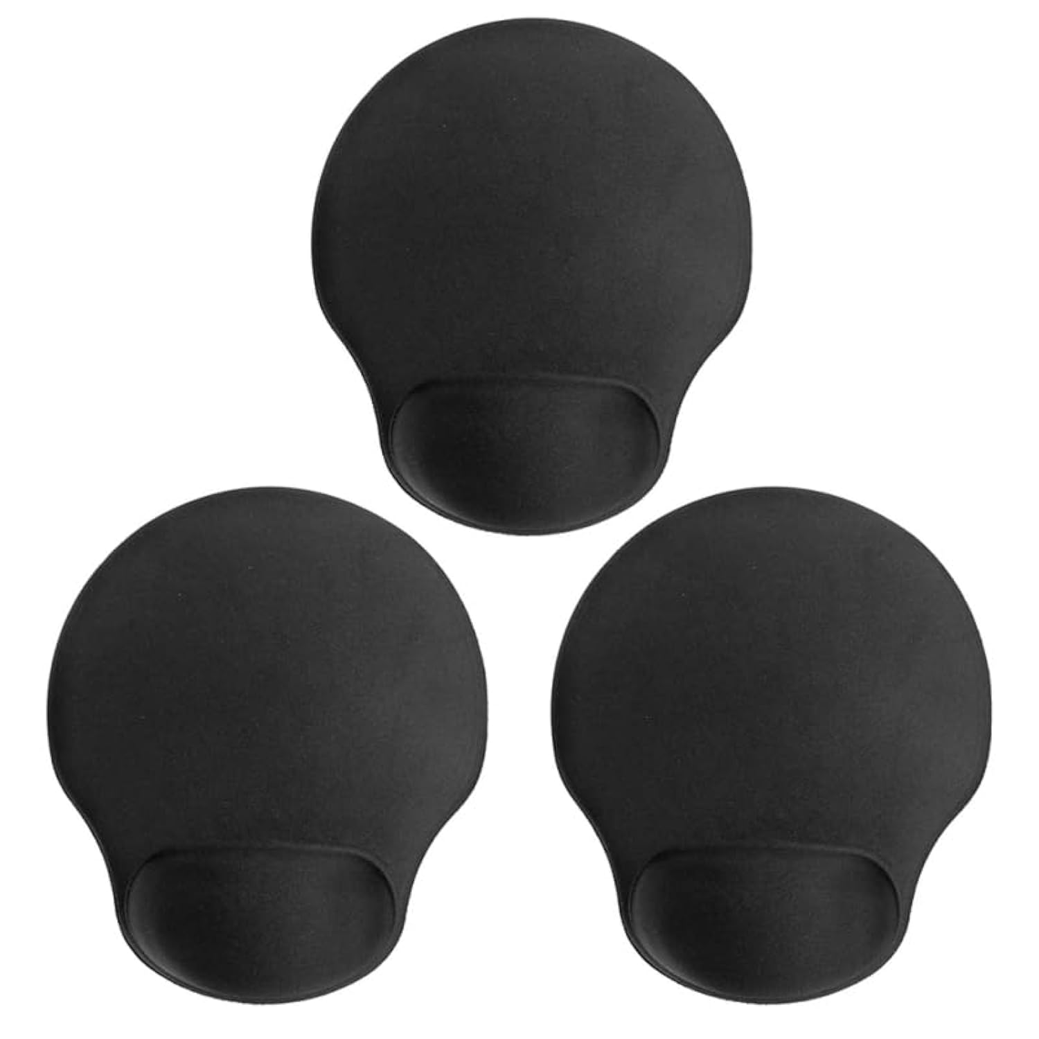 3Pcs Ergonomic Mouse Pad With Gel Wrist Rest Support Memory Foam Mousepad Wrist Rest Cushion For Carpal Tunnel Gaming Office Home