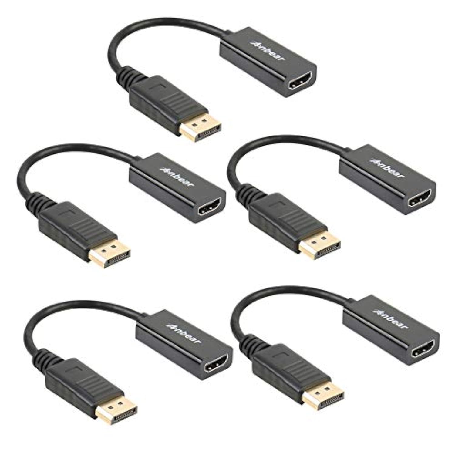 Displayport To Hdmi Adapter, Display Port To Hdmi Cable(Male To Female) For Di